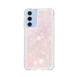 Capa Silicone Dura Com Desenho Brilhante Samsung Galaxy A36/Galaxy A56 Rosa
