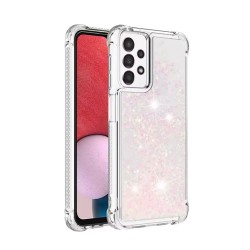 Capa Silicone Dura Com Desenho Brilhante Samsung Galaxy A36/Galaxy A56 Rosa