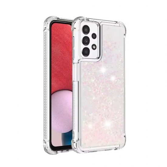 Capa Silicone Dura Com Desenho Brilhante Samsung Galaxy A36/Galaxy A56 Rosa