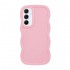 Capa Silicone Gel Samsung Galaxy A16 Rosa Ondulada
