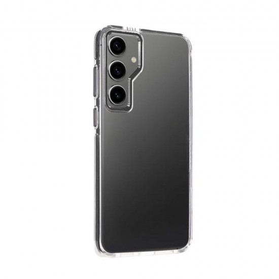 Capa Silicone Gel Bumper Samsung Galaxy S24/Galaxy S25 Preto Elektro Capa Silicone Gel Bumper Samsung Galaxy S24/Galaxy S25 Preto Elektro
