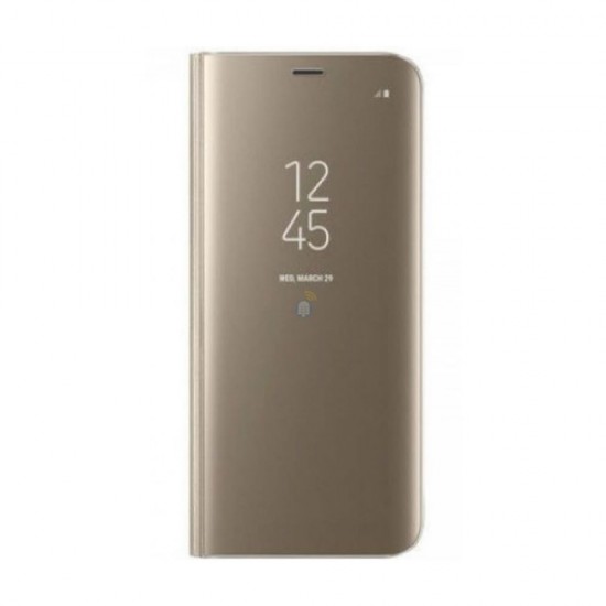 Capa Flip Cover Clear View Samsung Galaxy A70 / A70s Dourado Capa Flip Cover Clear View Samsung Galaxy A70 / A70s Dourado