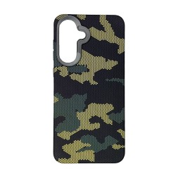 Capa Silicone Tpu Samsung Galaxy A56 Verde Camuflagem