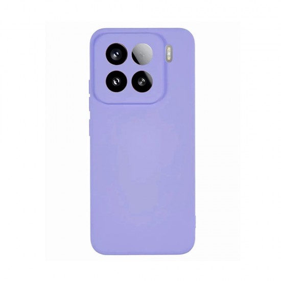 Xiaomi 15 Lilac Silicone Gel Case With Camera Protector Xiaomi 15 Lilac Silicone Gel Case With Camera Protector