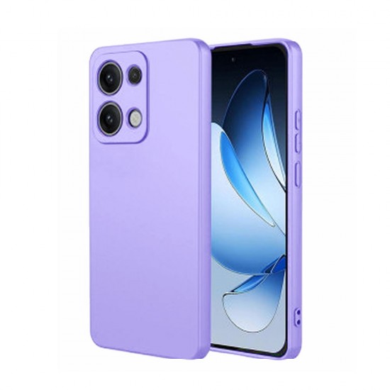 Capa Silicone Oppo Reno13 Lilás Com Protetor De Câmera Capa Silicone Oppo Reno13 Lilás Com Protetor De Câmera