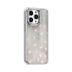 Capa Silicone Dura Xiaomi Redmi 14c Transparente Borboletas