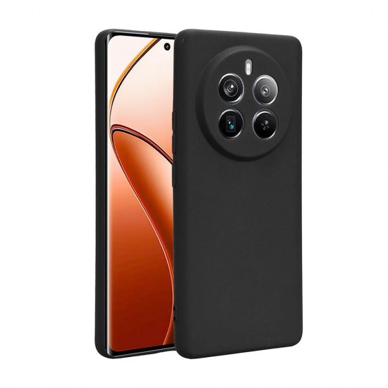 Capa Silicone Gel Realme 13 4g/12 Plus Preto Com Protetor De Câmera 3d Capa Silicone Gel Realme 13 4g/12 Plus Preto Com Protetor De Câmera 3d