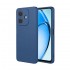 Oppo A40 Dark Blue Silicone Case With Camera Protector