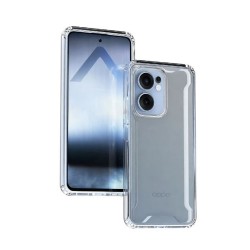 Funda De Silicona Dura Antigolpes Oppo Reno13 F Transparente