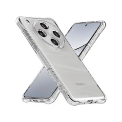 Oppo Find X8 Pro 5G Transparent Anti-shock Hard Silicone Case