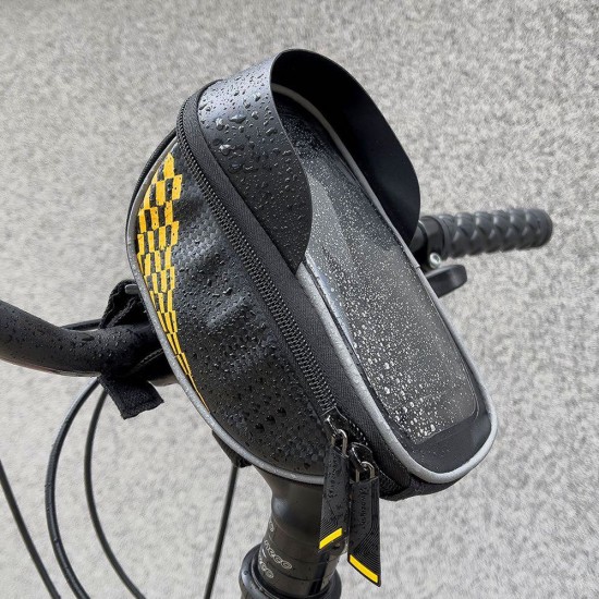 Bolsa De Telemóvel Wozinsky Woz-15 Preto Para Bicicleta Bolsa De Telemóvel Wozinsky Woz-15 Preto Para Bicicleta