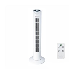 Ventoinha Torre Melchioni Family 2413tow Branco 45w Com Comando