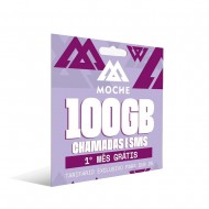 Cartão Sim Moche 100gb/10000min Por Mês 1500sms Por Dia