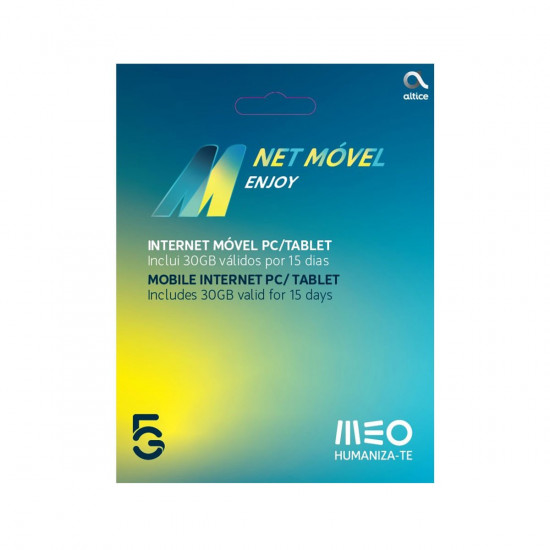 Sim Meo Net Mobile Enjoy 15 Days Card With All Tarref Included
