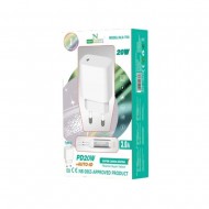 New Science SLD-T50 White 240V Charger 20W 3.4A USB-C To Lightning
