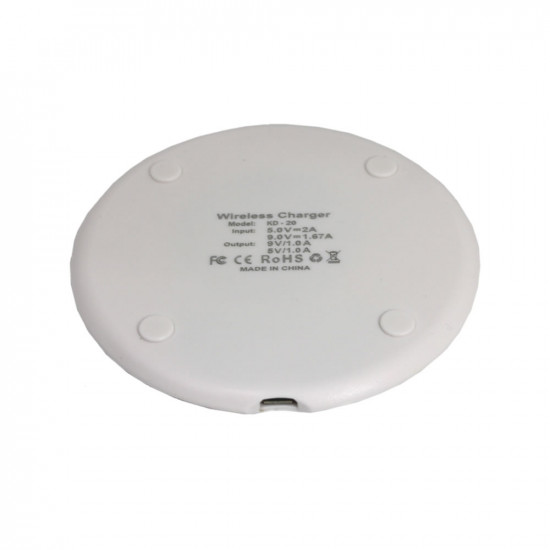 Oem Kd-20 White Ultra-Thin Wireless Charging Pad
