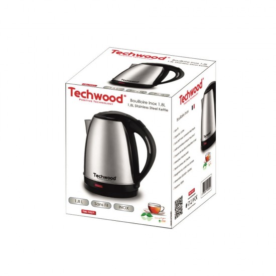 Chaleira Elétrica Techwood Tbi-1827 Preto 1500w 1.8l Chaleira Elétrica Techwood Tbi-1827 Preto 1500w 1.8l