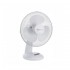 Ventoinha De Mesa Melchioni Family 2403t30 Branco 30w Ø30cm 3 Velocidades