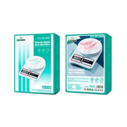 Balança De Cozinha Digital New Science Sf-400 Branco 10kg