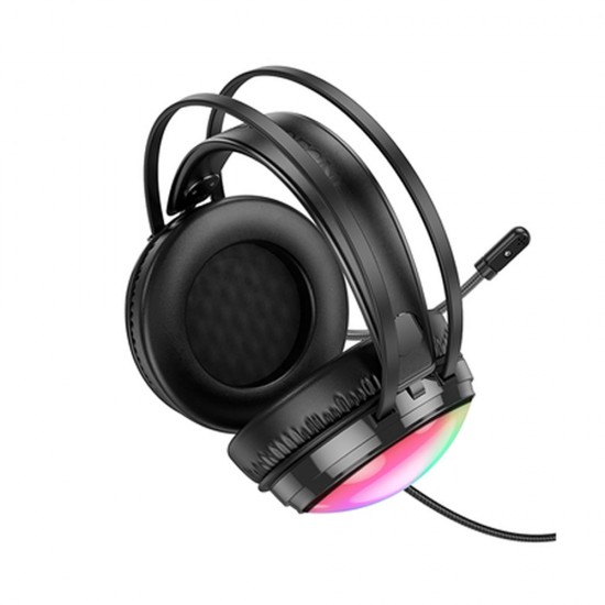 Borofone BO108 Black 3.5mm 2m Gaming Headset With Microphone Borofone BO108 Black 3.5mm 2m Gaming Headset With Microphone