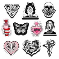 OEM Gothic Sticker Kit 5 Pcs - Mix