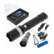 Lanterna Torch-Focus Preto 3w 220lm Zoom Recarregável Lanterna Torch-Focus Preto 3w 220lm Zoom Recarregável