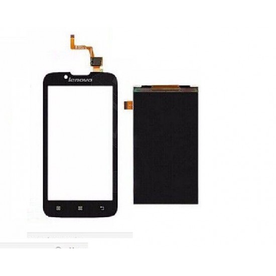 Touch+Display With Frame Lenovo A328 4.5" Black Touch+Display With Frame Lenovo A328 4.5" Black