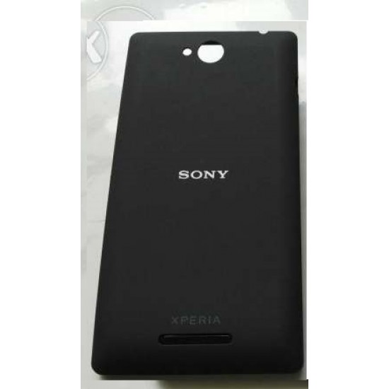 Tampa Traseira Sony Xperia C C2305 Black
