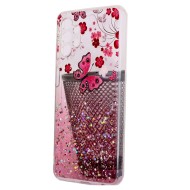 Cover Silicone Bling Glitter For Samsung Galaxy A32 5g Pink Butterfly