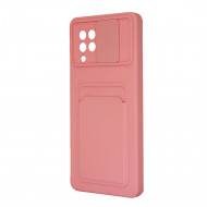 Samsung Galaxy A42 5g Silicone Camera Protector Case Pink