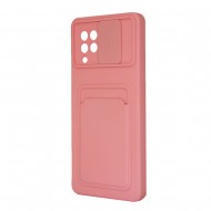 Samsung Galaxy A42 5g Silicone Camera Protector Case Pink