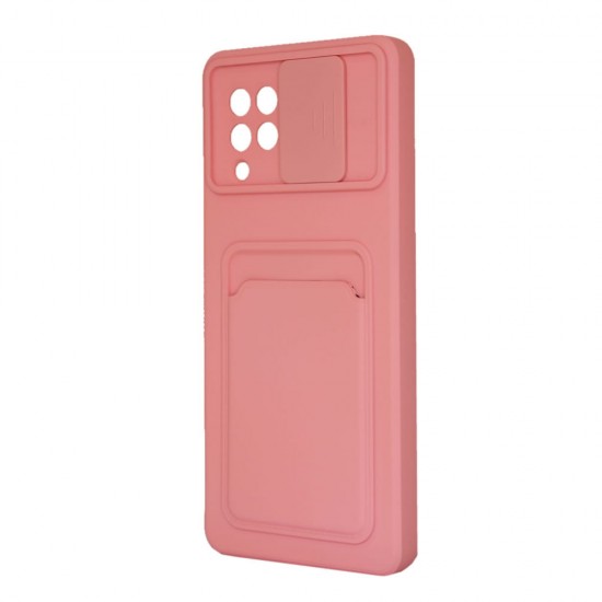 Samsung Galaxy A42 5g Silicone Camera Protector Case Pink