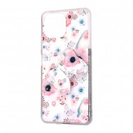 Capa Silicone Com Desenho Bling Glitter Xiaomi Mi 11 Lite Desenho Borboleta, Flowers,Possaro