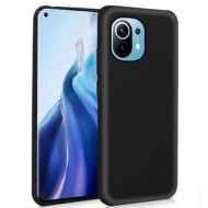Capa De Silicone Xiaomi Mi 11 Lite Negro