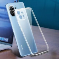 Silicone Case Xiaomi Mi 11 Lite Transparent Camera Protector