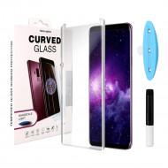 Pelicula De Vidro Completa Cola Uv Apple Iphone 11 Pro Max Transparente