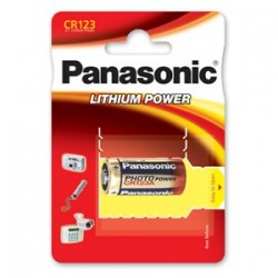 Pilha Panasonic Lithium Power Cr-123 3v 