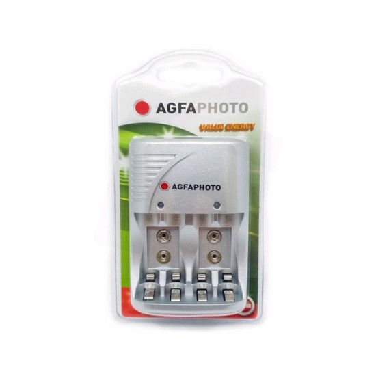Agfaphoto Apacve AA/AAA 9V Battery Charger Agfaphoto Apacve AA/AAA 9V Battery Charger