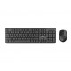 Trust Silent Wireless Keyboard Ody And With Mouse Black