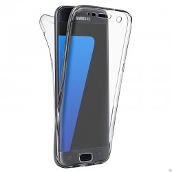 Capa Silicone Dura 360º Samsung Galaxy S7 / G930 Transparente
