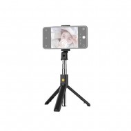 New Science K07 Black Selfie Stick With Tripod