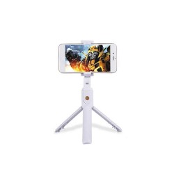 New Science K07 White Selfie Stick With Tripod