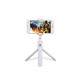 New Science K07 White Selfie Stick With Tripod
