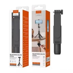 Selfie Stick Mtk Te5024 Preto Bluetooz Com Tripe