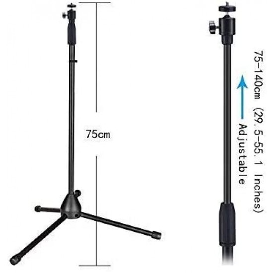 Tripod Stand Oem Professional Tripod Stand Preto For All Smartphones