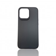 Capa Silicone Gel Apple Iphone 13/13 Pro 6.1" Preto Protetor De Camera 3d