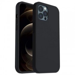 Apple Iphone 12/12 Pro Black Silicone Cover Case