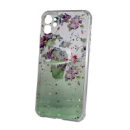 Bling Glitter Apple Iphone 11 Green With Support