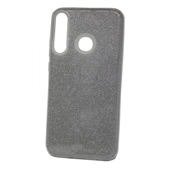 Capa Silicone Gel Brilhante Huawei P40 Lite E / Y7p Prata Shining Capa Silicone Gel Brilhante Huawei P40 Lite E / Y7p Prata Shining