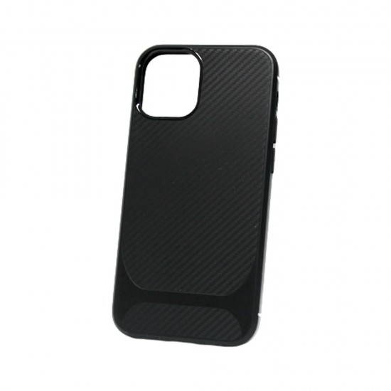 Carbon Protect Case Para Apple Iphone 12 Mini Negro Carbon Protect Case Para Apple Iphone 12 Mini Negro